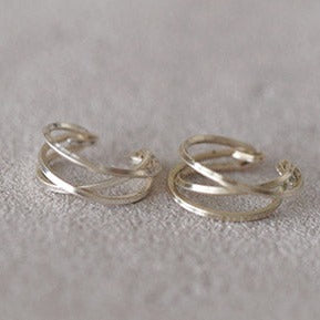 Bagues d'oreilles "CROSSING"