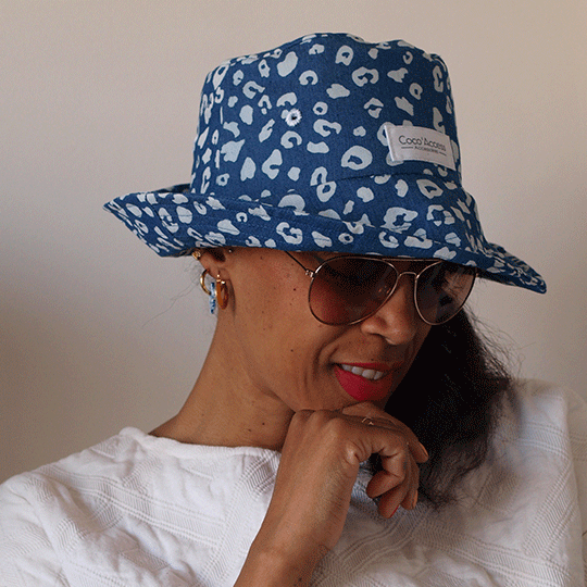 Sous le soleil "Léopard denim"
