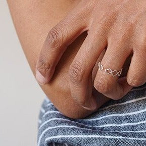 Bague "CROWNED"