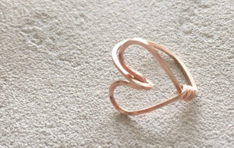 Bague little heart pour enfants