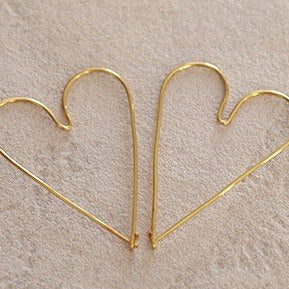 Boucles d'oreilles et Créoles "HEART"