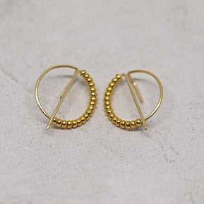 Boucles d'oreilles et Créoles "CIRCLE&PEARL"