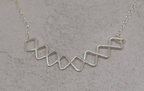 Collier "CROWNED" en argent 925