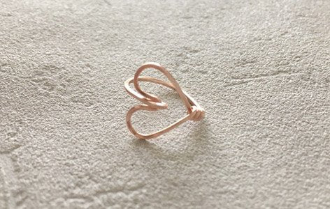 Bague little heart pour enfants