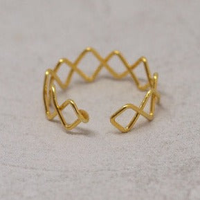 Bague "CROWNED"
