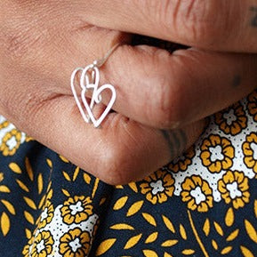 Bague "TWO Hearts"