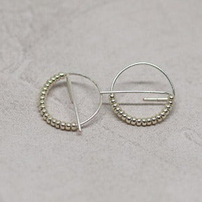 Boucles d'oreilles et Créoles "CIRCLE&PEARL"