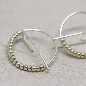 Boucles d'oreilles et Créoles "CIRCLE&PEARL"