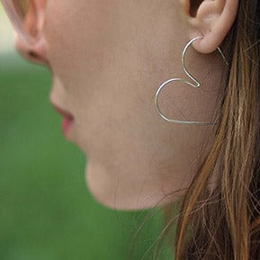 Boucles d'oreilles et Créoles "HEART"