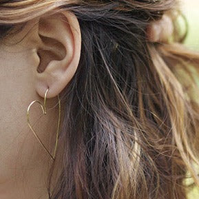 Boucles d'oreilles et Créoles "HEART"