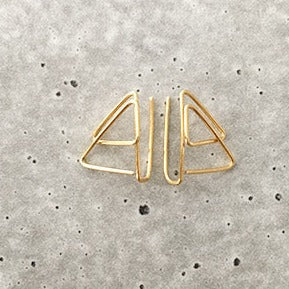 Boucles d'oreilles "PYRAMID"