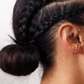Boucles d'oreilles "PYRAMID"