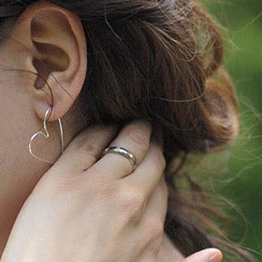 Boucles d'oreilles et Créoles "HEART"
