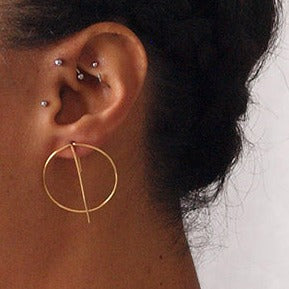 Boucles d'oreilles et Créoles "CIRCLE"
