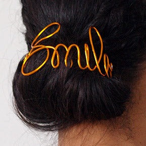 Déco chignon "Lines"
