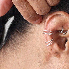 Bagues d'oreilles "CROSSING"
