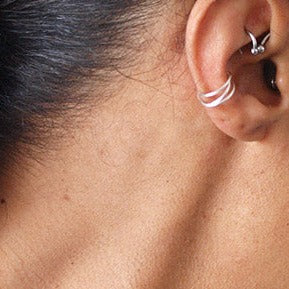 Bagues d'oreilles "CROSSING"