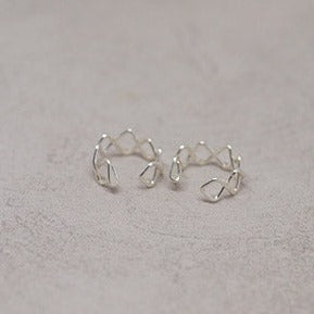 Bagues d'oreilles "CROWNED"