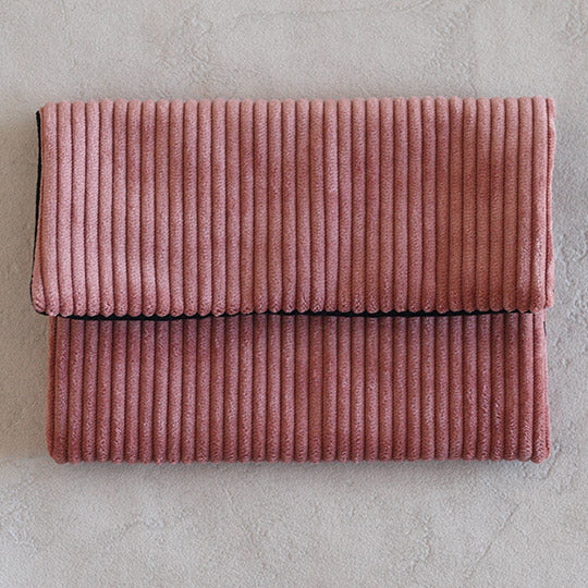 Porte-feuilles "Velours côtelé"