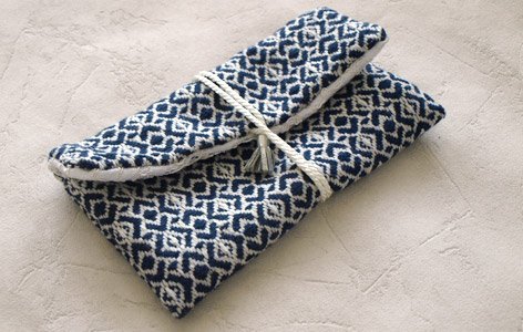 Pochette "Marigot" réversible et personnalisable