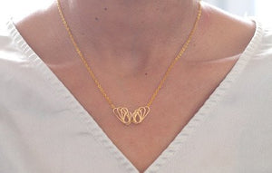 Collier "LITTLE SKY" en plaqué or
