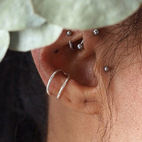 Bagues d'oreilles "SIMPLICITY"