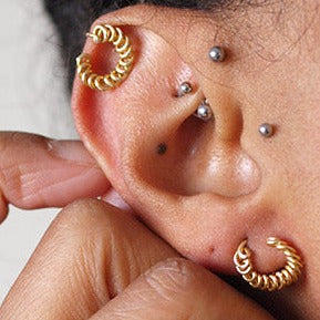 Bagues d'oreilles "WAVES"