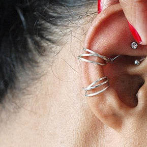Bagues d'oreilles "CROSSING"