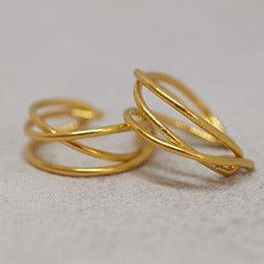 Bagues d'oreilles "CROSSING"