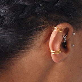 Bagues d'oreilles "CROSSING"