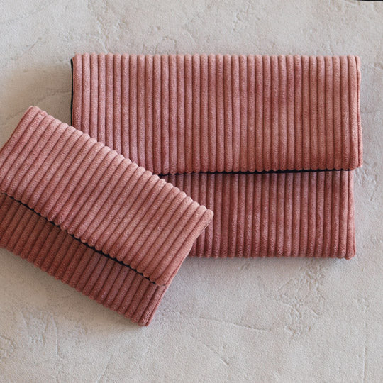 Porte-carte "Velours côtelé"